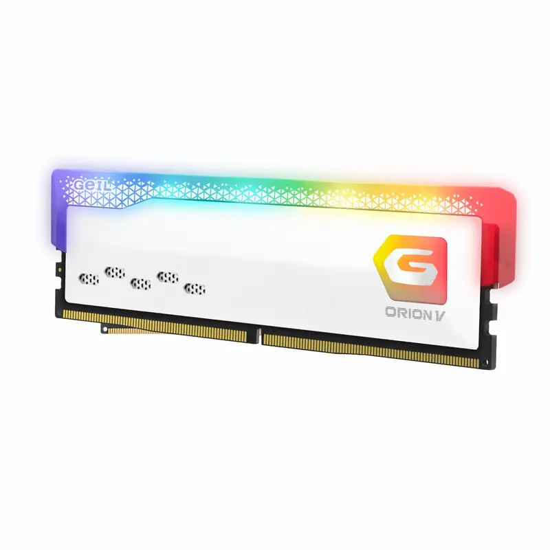 Geil Orion Rgb Ddr5 Module – 16Gb Single Stick, 6000Mhz, Sleek White Design 1