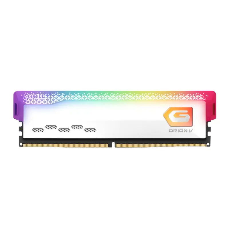 Geil Orion V Rgb Ddr5 Ram – 16Gb, 6000Mhz, White Aesthetic Gaming Memory 1