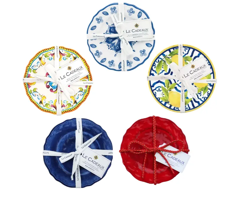 Gourmet Melamine Appetizer Plates (Set Of 4) 1