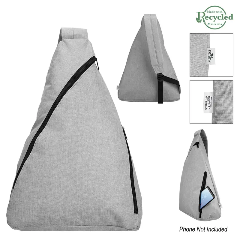 Habitat Eco-Conscious Heathered Rpet Sling Bag 1