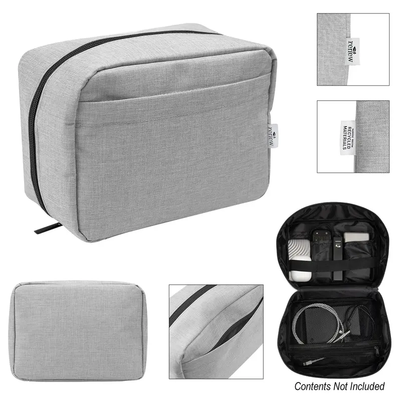 Habitat Recycled Polyester Tech Organizer Pouch 1