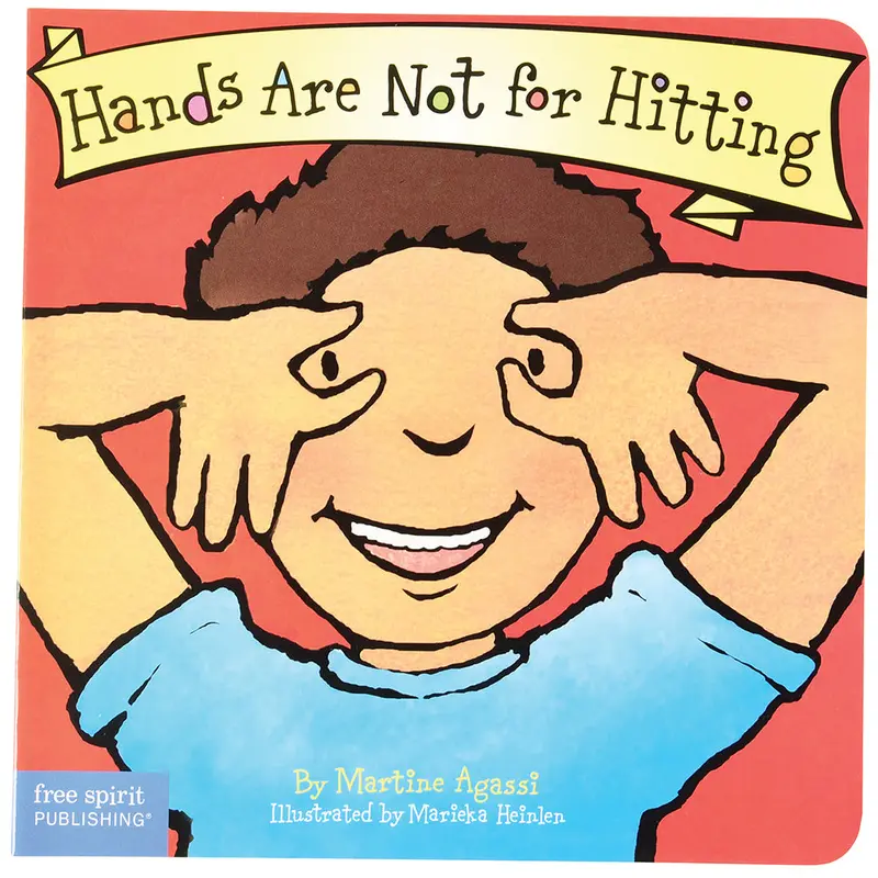'Hands Are Not For Hitting' Board Book – Social-Emotional Learning Resource For Toddlers 1