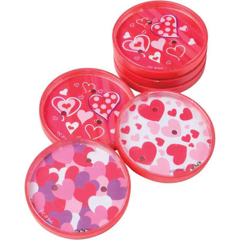 Heart-Shaped Mini Maze Challenges – 6-Piece Reward & Engagement Kit 1
