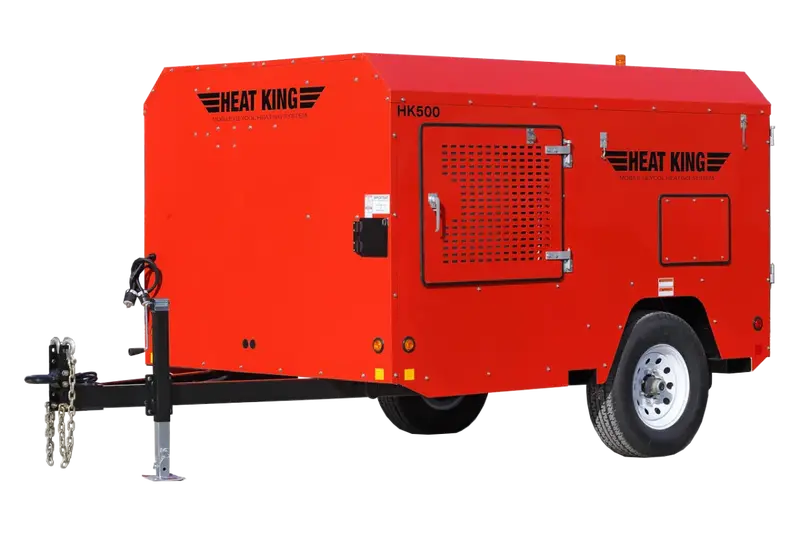 Heat King Hk500 Ground Heater – Covers Up To 11,200 Sq Ft – Rental 1