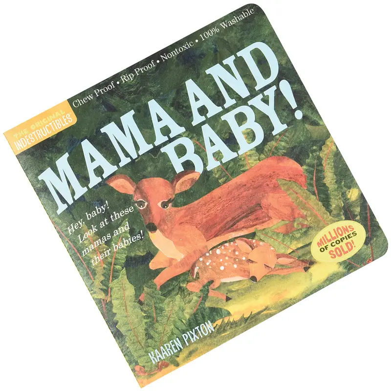 Indestructibles® Mama And Baby – Tear-Proof First Concepts Book For Babies 1