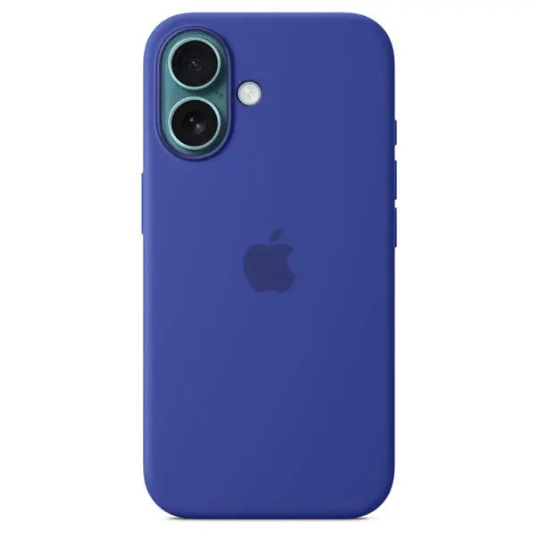 Iphone 16 Magsafe Silicone Case In Bold Ultramarine 1