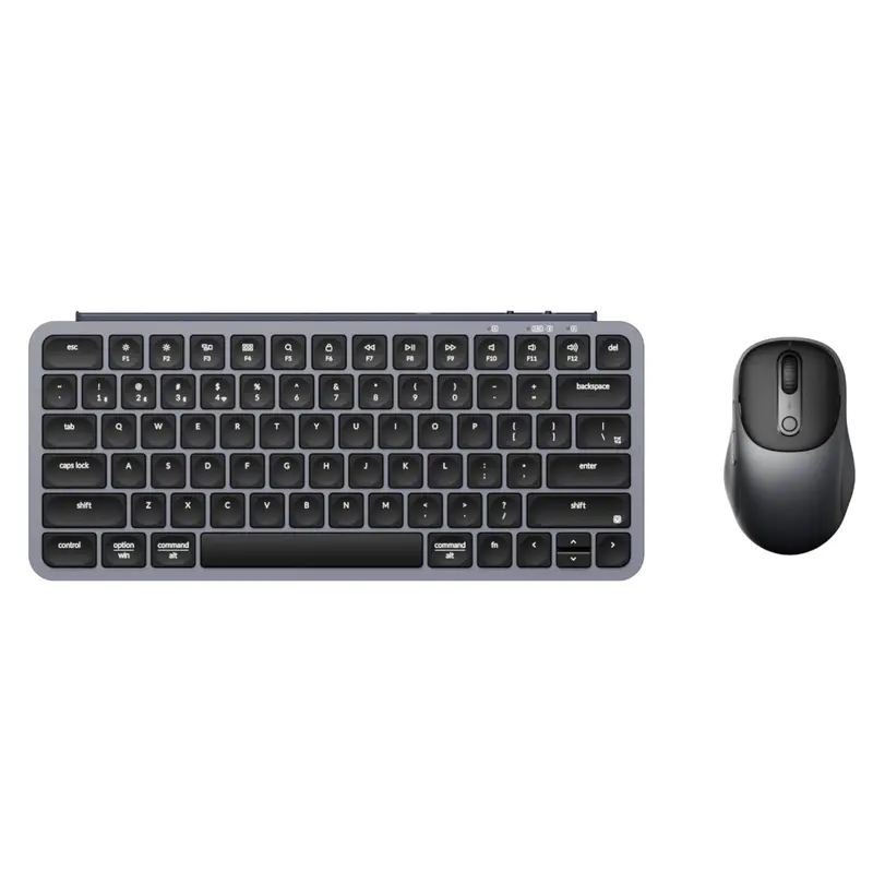 Keychron B1 Pro Wireless Combo – 75% Keyboard + Matching Mouse, Space Grey 1