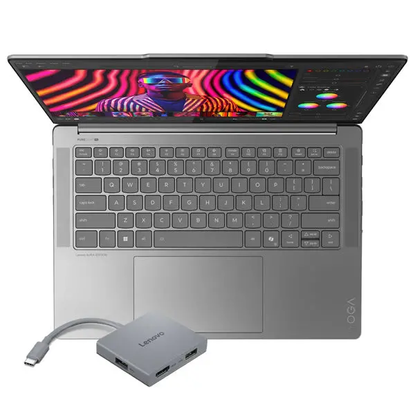 Lenovo Yoga Pro 7 14.5-Inch 3K Oled Touch Laptop With Intel Core Ultra 7, 32Gb Lpddr5 Ram, 1Tb Ssd – Luna Grey 1