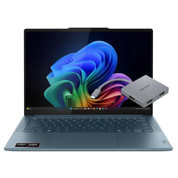 Lenovo Yoga Pro 7 Laptop – 14.5" 3K Oled Display (2944×1840), Amd Ryzen Ai 9, 32Gb Ram, 1Tb Ssd – Tidal Teal 1