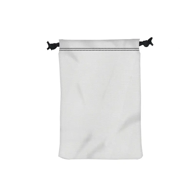 Lightweight 11" X 16" Canvas Drawstring Pouch 1