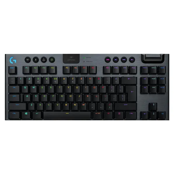 Logitech G915 Tkl Lightspeed Wireless Mechanical Keyboard – Tenkeyless Carbon Design, Low-Profile Gl Switches, Rgb Lighting 1