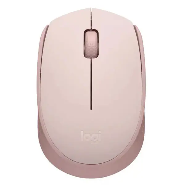 Logitech M171 Rose Wireless Optical Mouse – Compact & Silent 1
