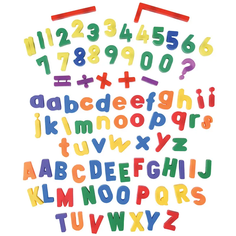Magnetic Letters And Numbers Combo Set – 100+ Piece Educational Kit For Lap Boards 1