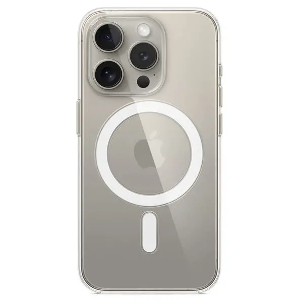 Magsafe-Compatible Clear Protective Case For Iphone 15 Pro 1
