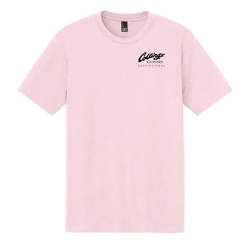 Men'S Collings Factory Label Graphic T-Shirt In Pink 1