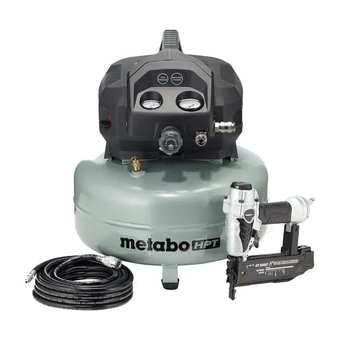 Metabo Hpt Ec710Sa 6-Gallon Oil-Free Pancake Air Compressor 1