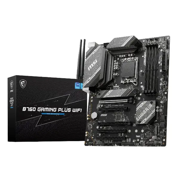 Msi B760 Gaming Plus Wifi Ddr5 Motherboard – Lga1700 Atx 1