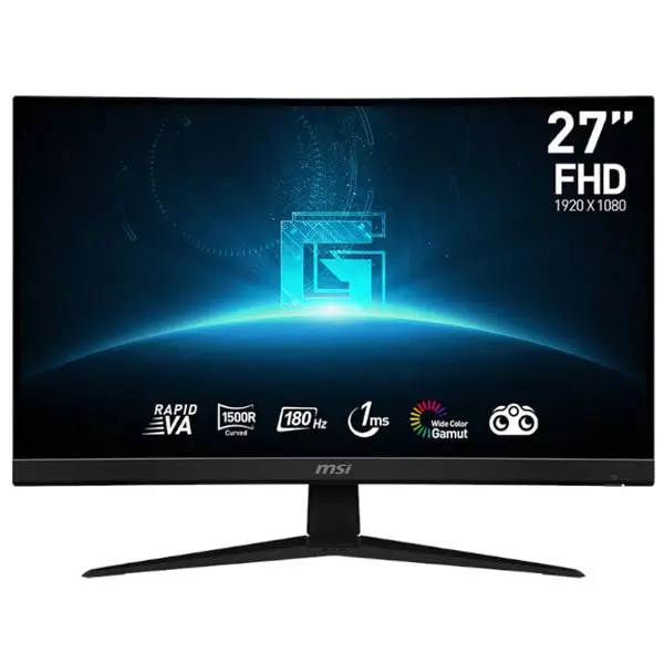 Msi G27C4 E3 Curved Gaming Monitor – 27" Fhd, 180Hz Refresh Rate 1