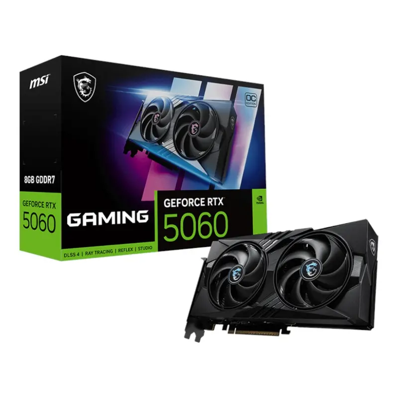 Msi Geforce Rtx 5060 Gaming Oc 8Gb Graphics Card – High-Performance Gaming Gpu 1