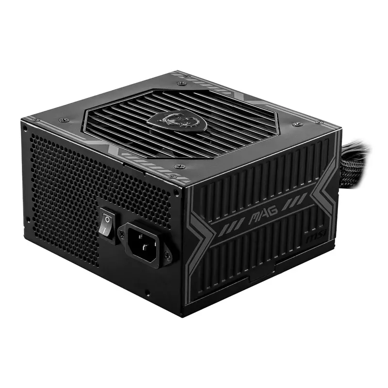 Msi Mag A750Bn 750W Non-Modular Atx Power Supply – Pcie 5.0 Ready, 80 Plus Bronze 1
