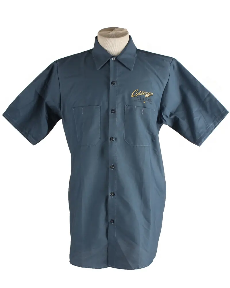 Navy Collings Work Shirt For Men 1