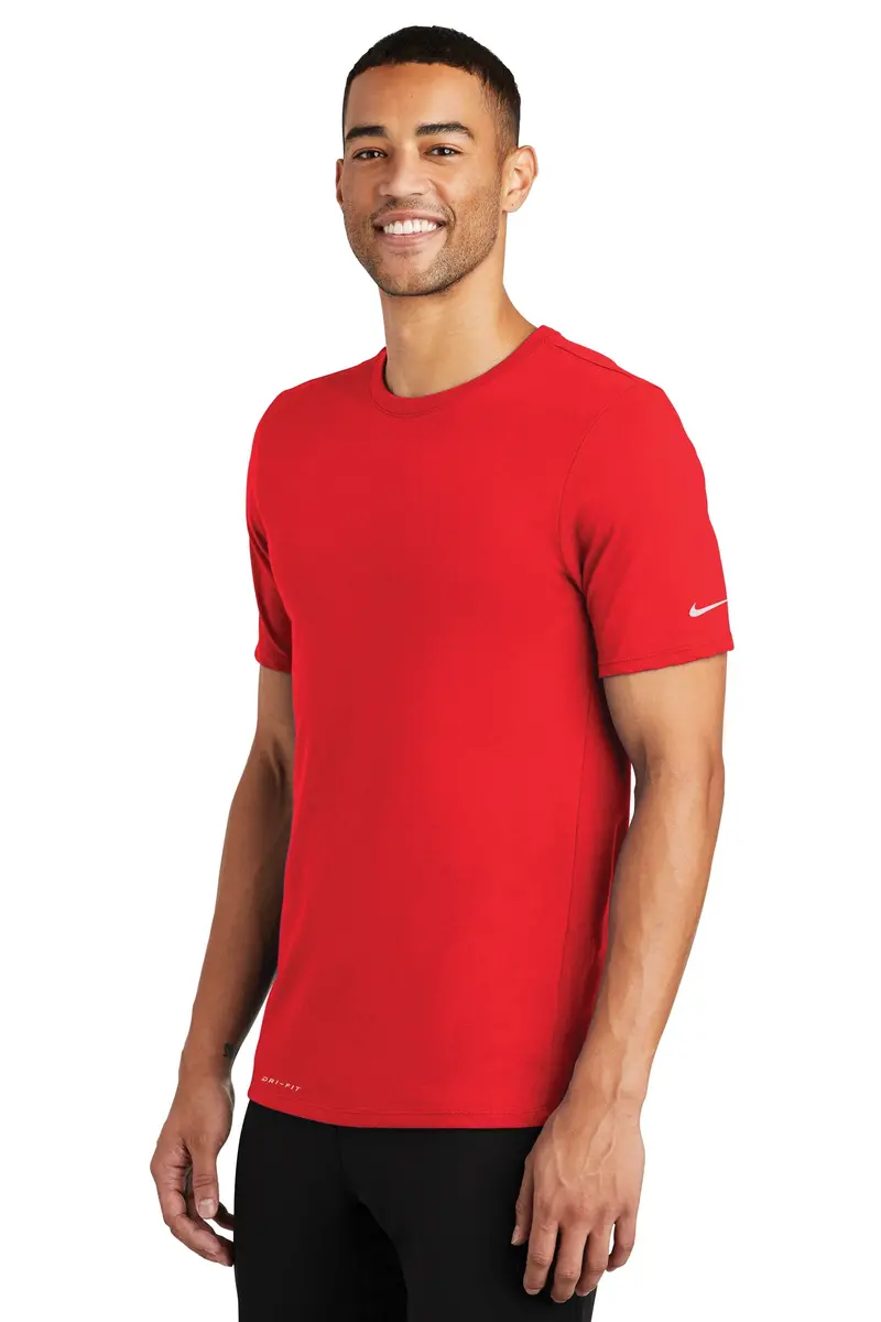 Nike Dri-Fit Cotton/Poly Unisex T-Shirt – Sporty Casual Fit 1