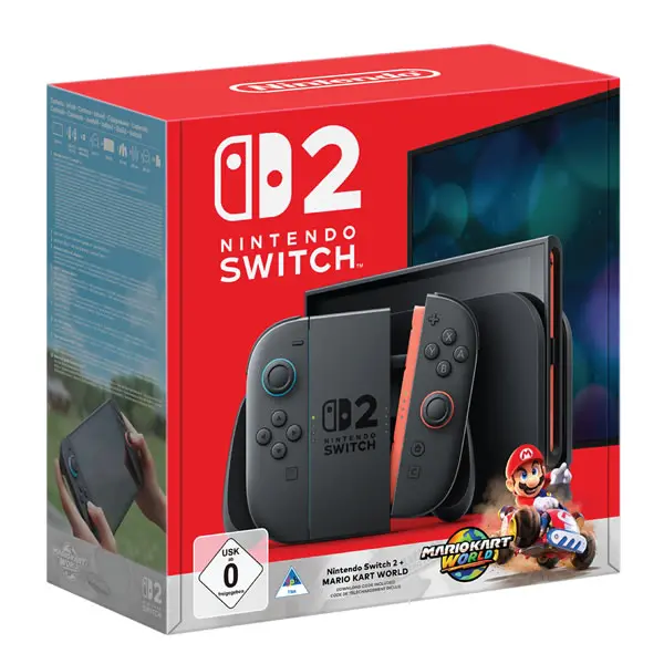 Nintendo Switch 2 Console With Mario Kart World Exclusive Bundle 1