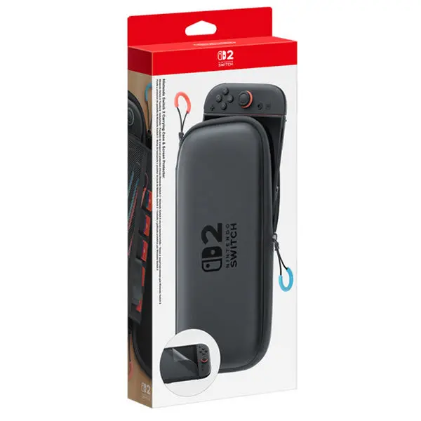 Nintendo Switch 2 Protective Carrying Case With Built-In Screen Protector 1