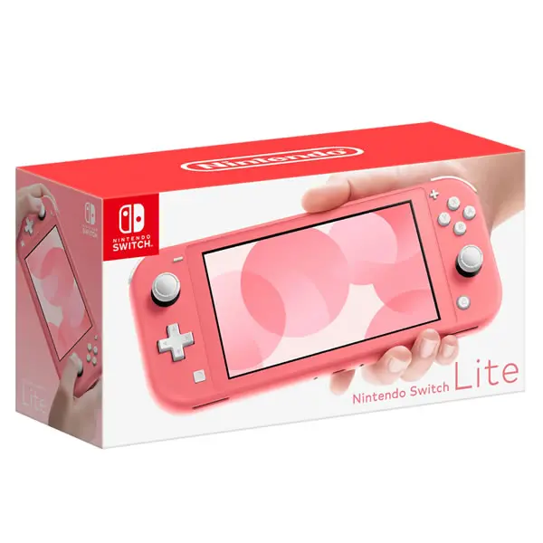 Nintendo Switch Lite Handheld – Coral Color Variant 1