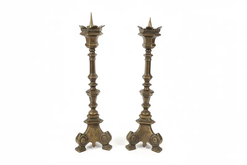 Ornamental Candlesticks – Classic Metal Table Accents 1