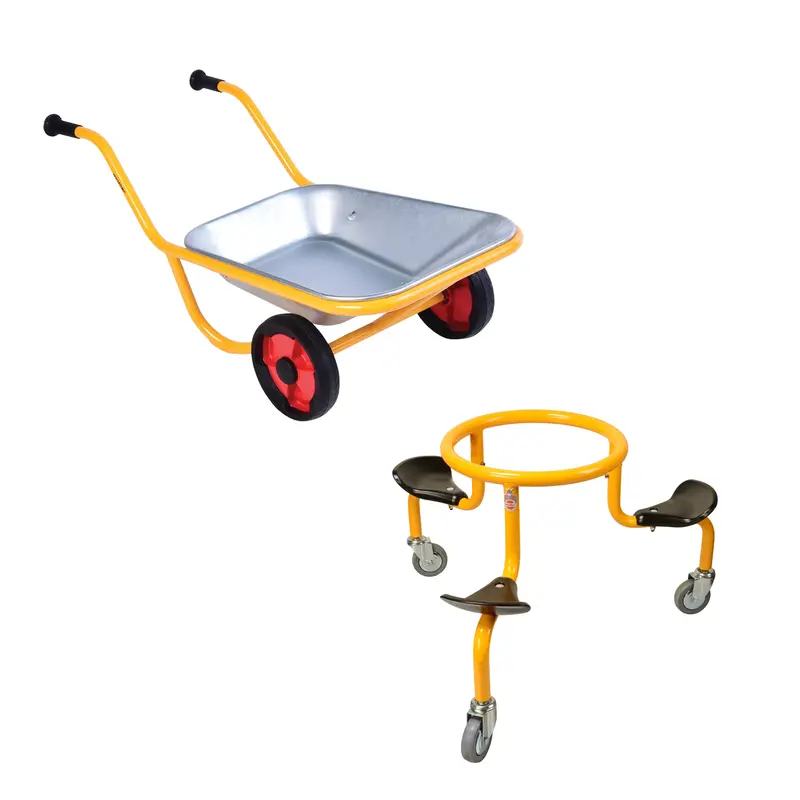 Outdoor Builders & Ride-On Combo Pack – Construction-Themed Active Play Bundle 1