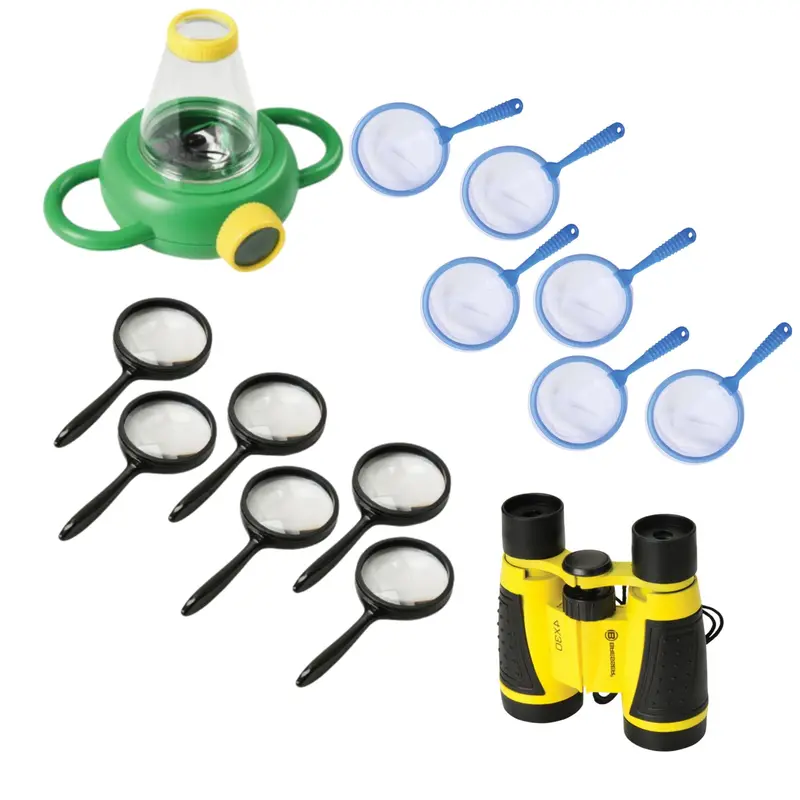 Outdoor Stem Discovery Kit | 14-Piece Nature Exploration Set For Young Scientists 1