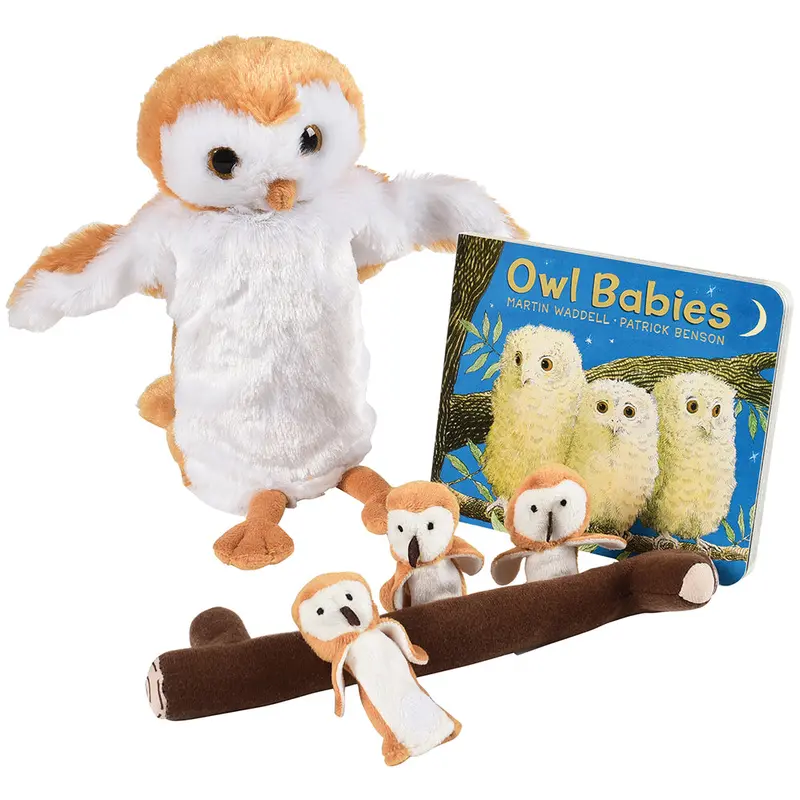 Owl Babies – Soft Puppet Set Paired With Durable Board Book 1