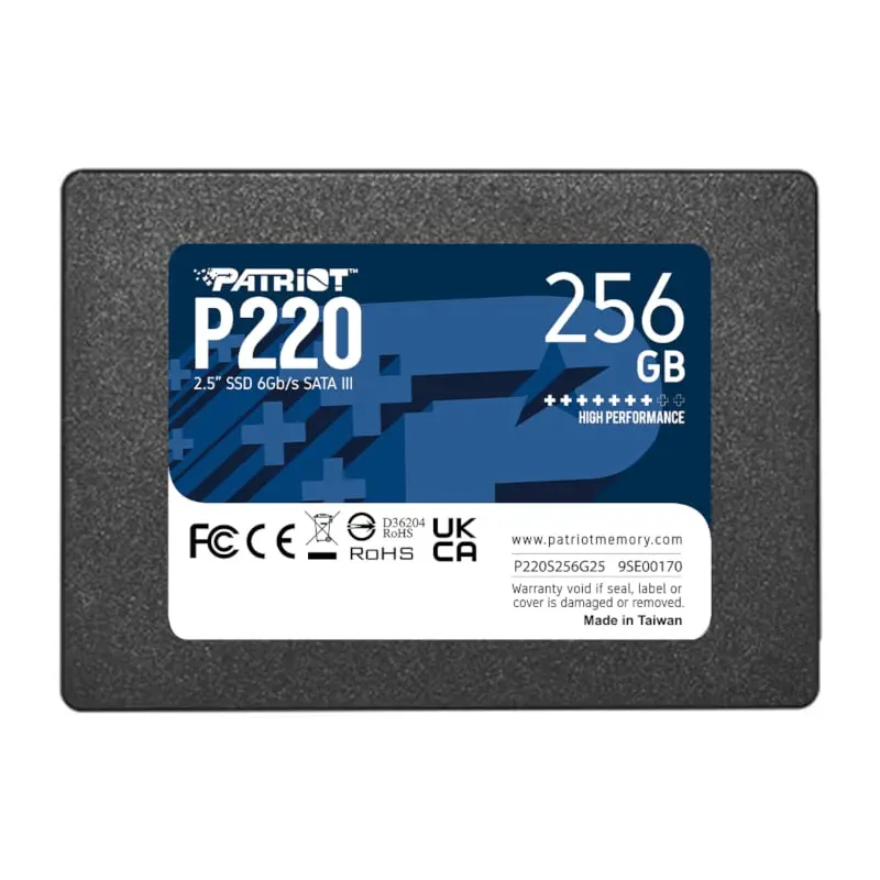 Patriot P220 256Gb Sata Iii 2.5-Inch Internal Ssd 1