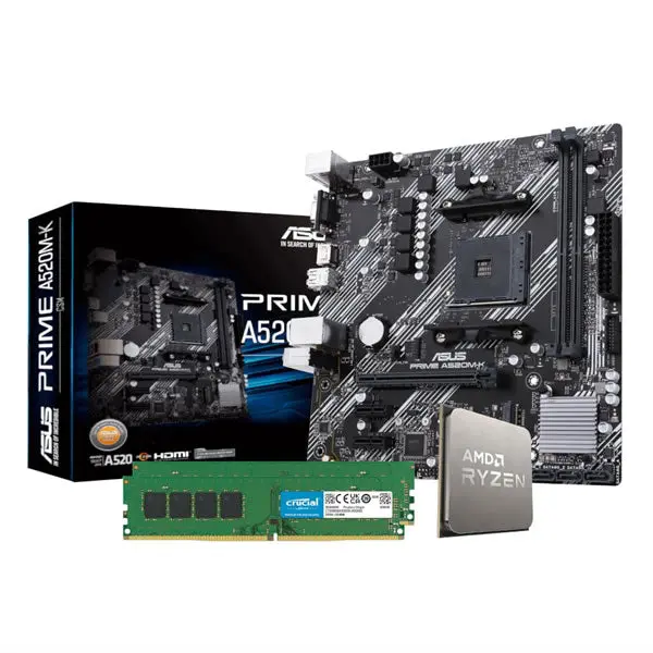 Pcbuilder Ryzen 5 5500 Cpu Upgrade Kit – Level-Up Performance Bundle For Am4 Systems 1