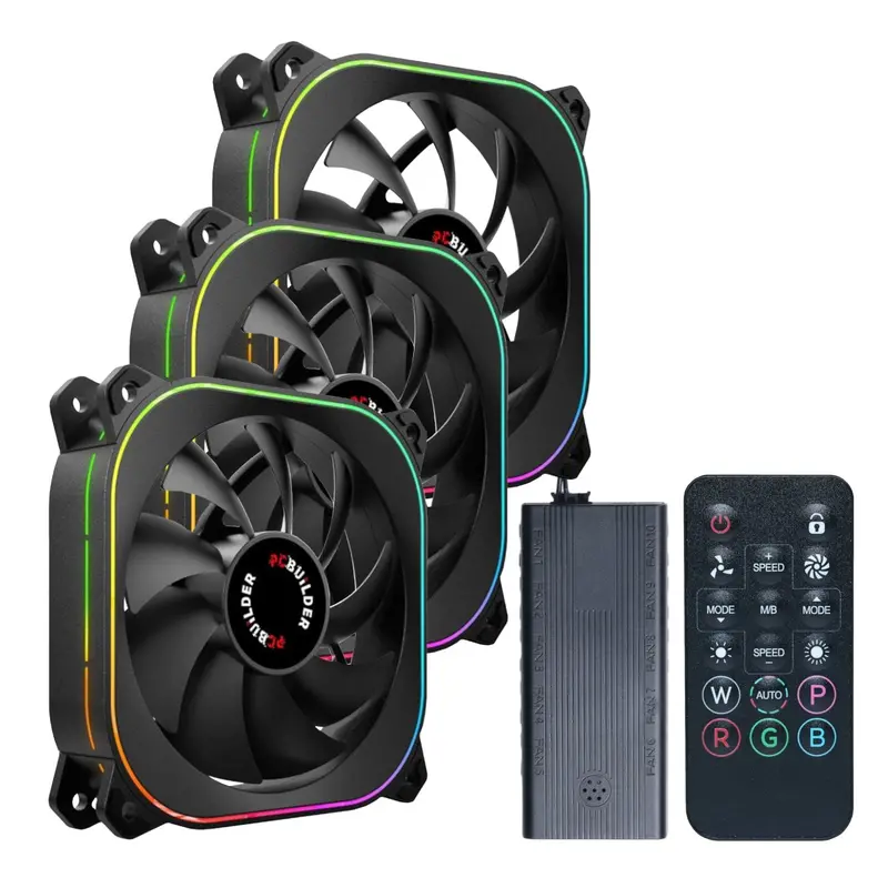 Pcbuilder Tornado Chill Argb 120Mm Fan Bundle 1