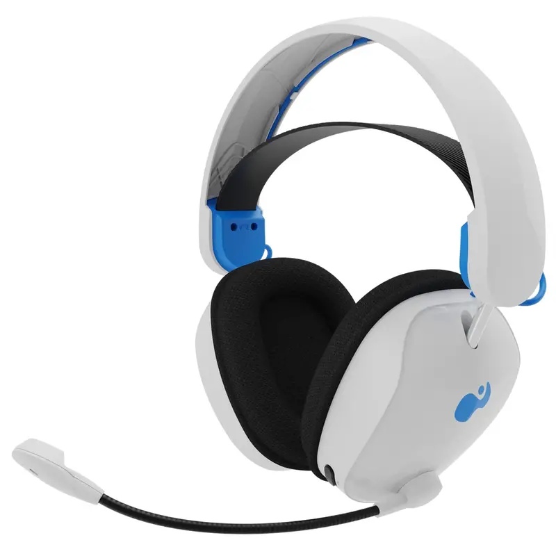 Pdp Phantom Air Wireless Gaming Headset For Ps5 – Lightweight, White Design With Mic & Audio Controls 1
