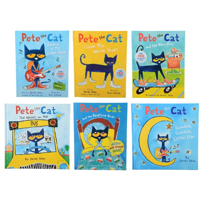 Pete The Cat Early Reader Set | 6 Beloved Picture Books For Young Readers 1