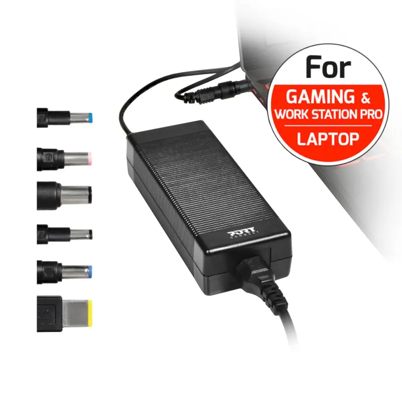 Port Connect 150W Universal Laptop Power Adapter 1