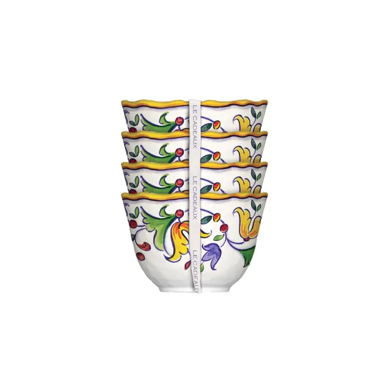 Premium Melamine Dessert Bowls – Set Of Four 1