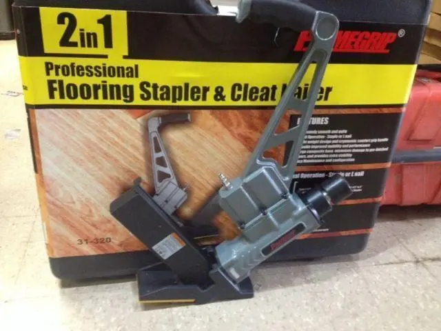 Primegrip Dual-Function Flooring Stapler & Cleat Nailer – 2-In-1 Tool 1