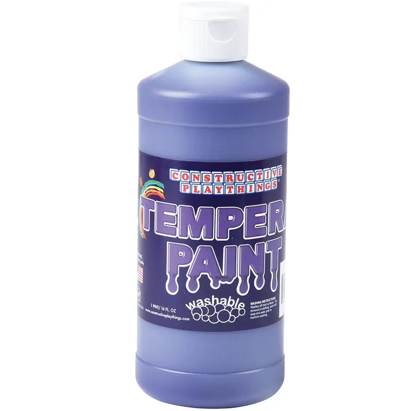 Purple Washable Tempera Paint (Pint) – Safe, Vibrant Classroom Art Medium 1