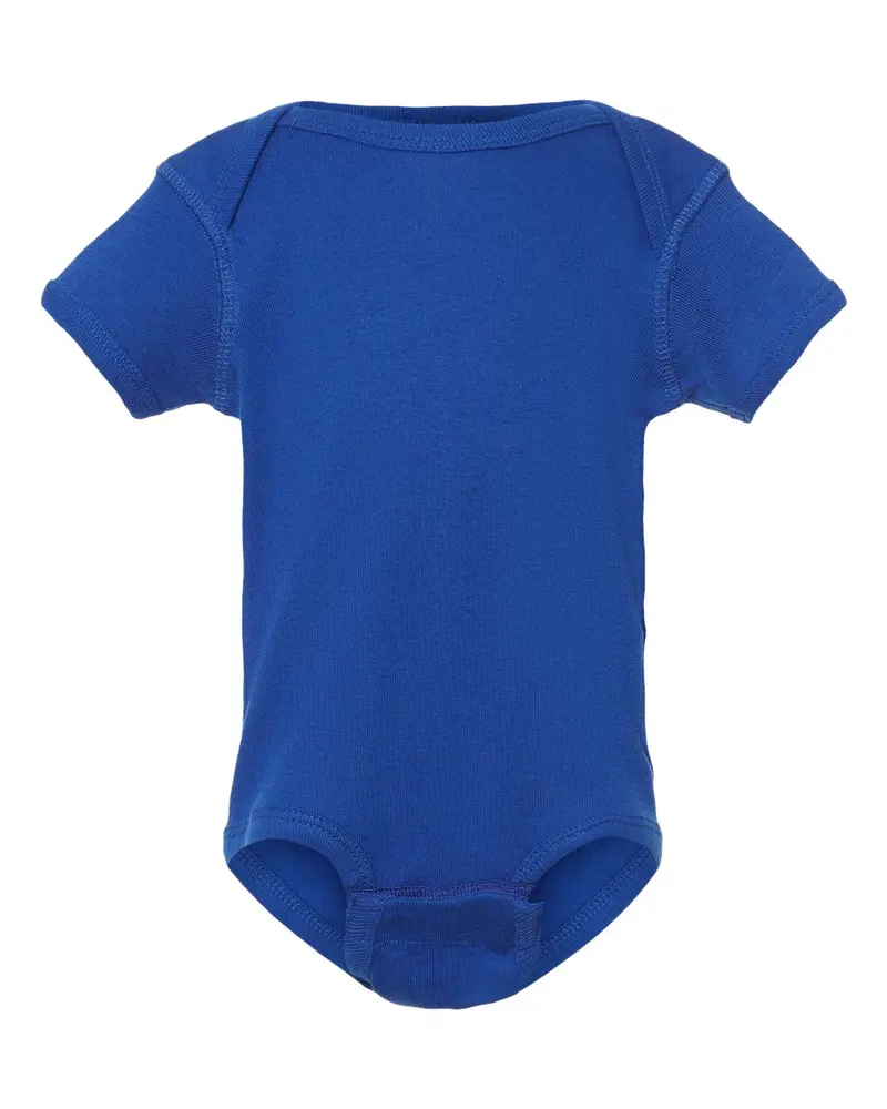 Rabbit Skins Soft Baby Rib Snap-Tee Bodysuit – Eco-Friendly Fabric 1