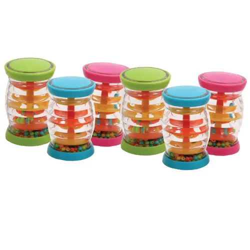 Rainbow-Colored Rattle Shakers For Early Music Exploration 1