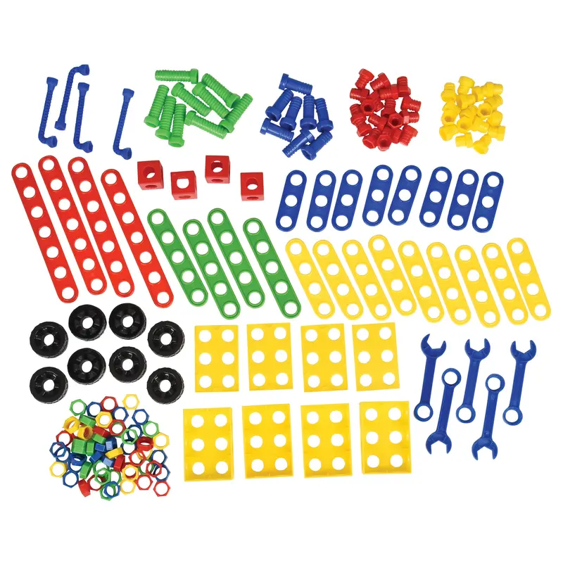 Rainbow Nuts And Bolts Construction Set – Stem-Focused Fine Motor Skill Kit 1