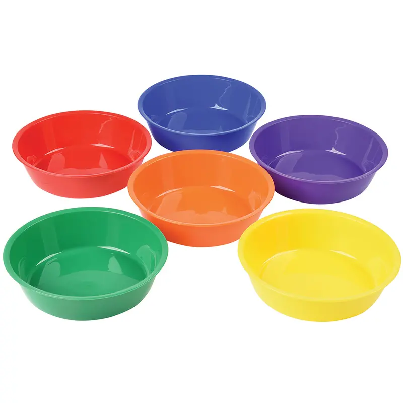 Rainbow Sorting Bowls – 6-Piece Color-Coded Learning Set For Counting And Classification 1