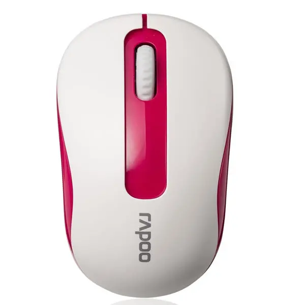 Rapoo M10 Plus Wireless Optical Mouse – Dynamic Red 1