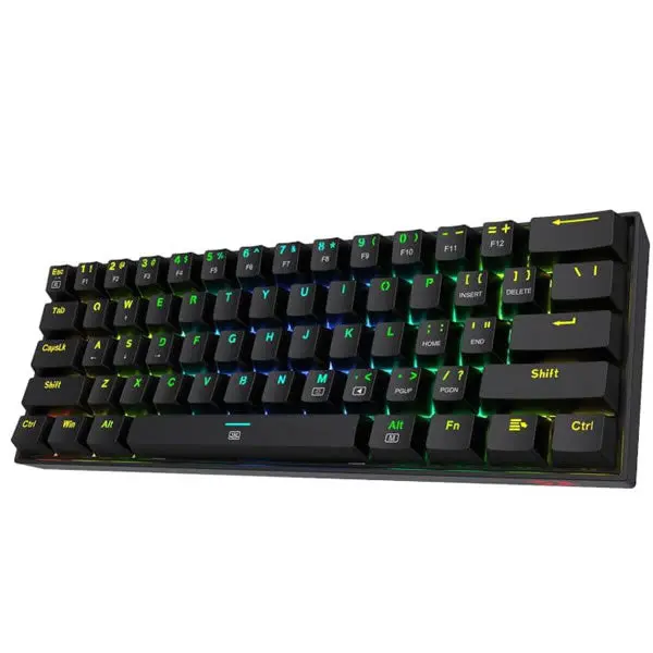 Redragon Dragonborn Wired Mechanical Keyboard – 67-Key Rgb Compact Layout 1