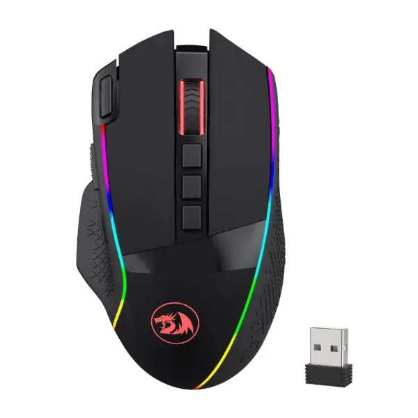Redragon Enlightment Wireless Gaming Mouse – 19000 Dpi, Rgb Illumination 1