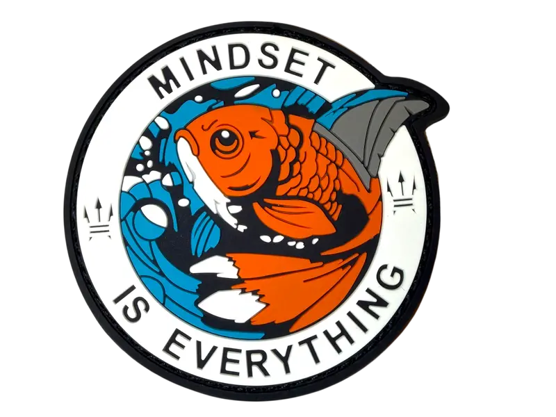 Round ‘Mindset Is Everything’ Patch – 3 Inches, Exclusive Maratac® Variant 1